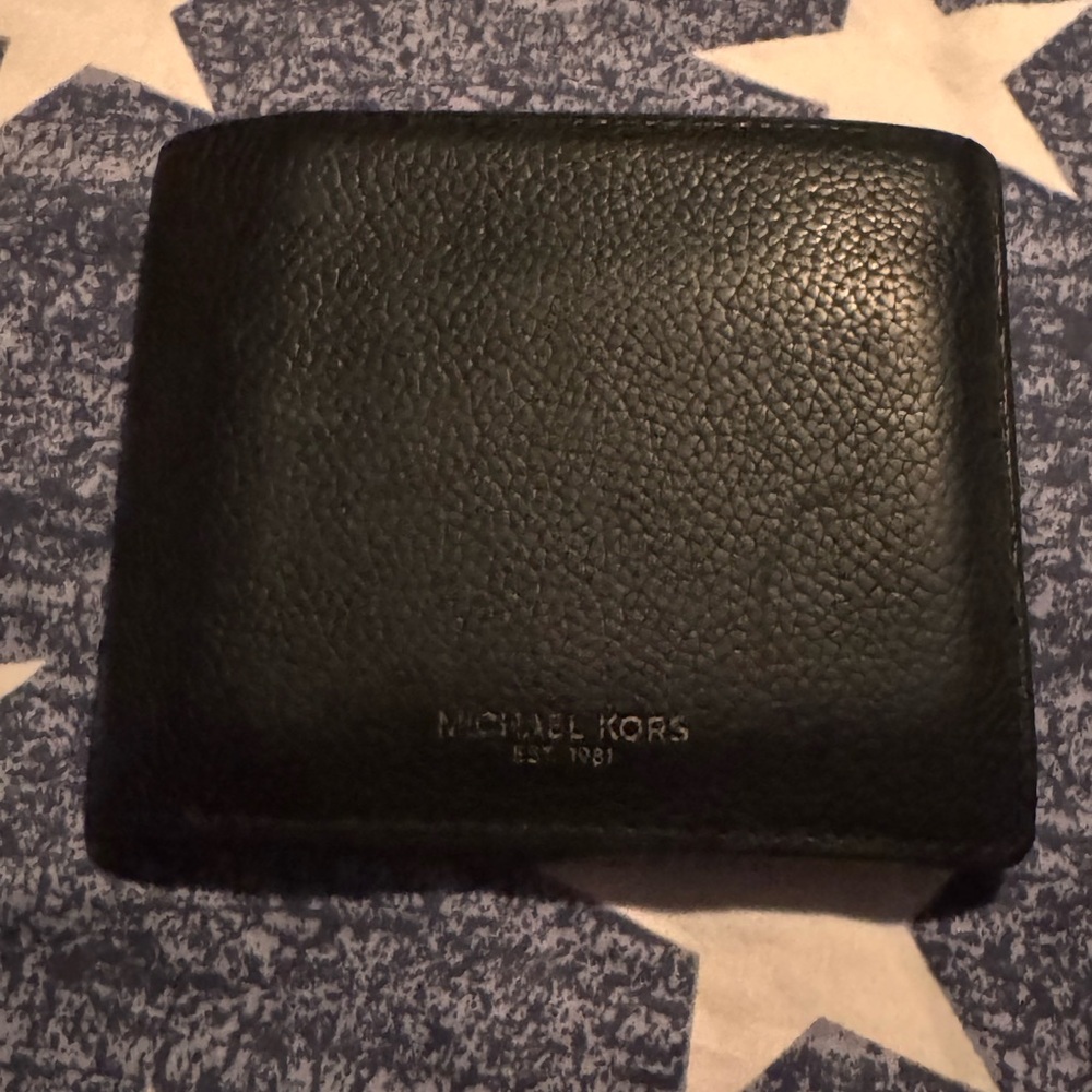 Michael Kors Black Leather Wallet